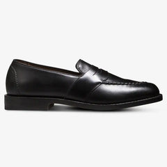 Randolph Penny Loafer Black Leather