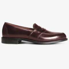 Randolph Shell Cordovan Penny Loafer Burgundy Cordovan Leather
