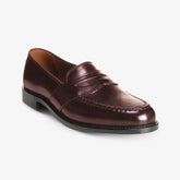 Randolph Shell Cordovan Penny Loafer Burgundy Cordovan Leather