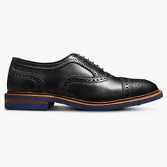 Strandmok Cap-toe Oxford with Dainite Rubber Sole Black Chromexcel Leather