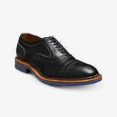 Strandmok Cap-toe Oxford with Dainite Rubber Sole Black Chromexcel Leather