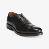 Park Avenue Cap-toe Oxford Dress Shoe with Dainite Sole Black Leather