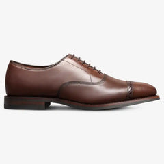 Fifth Avenue Cap-toe Oxford Dress Shoe with Dainite Sole Chili Leather