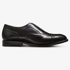 Strand Cap-toe Oxford Dress Shoe Black Leather