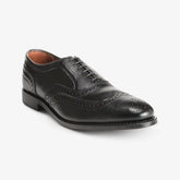 McAllister Wingtip Oxford Dress Shoe Black Leather