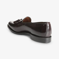 Grayson Shell Cordovan Tassel Loafer Burgundy Cordovan Leather