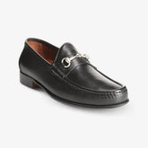 Verona II Italian Bit Loafer Black Leather