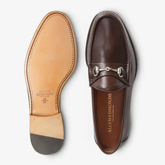 Verona II Italian Bit Loafer Brown Leather