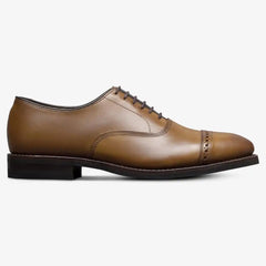 Factory Second Fifth Avenue Oxford with Dainite Rubber Sole Walnut Brown Leather