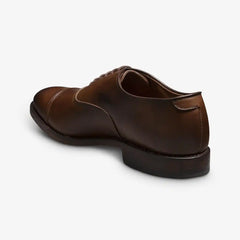 Park Avenue Cap-toe Oxford Dress Shoe Coffee Brown Leather
