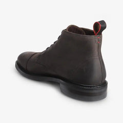 Patton Cap-toe Boot with Dainite Rubber Sole Grey Leather