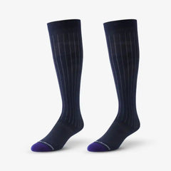 Over-the-calf Merino Cool Dress Socks Navy