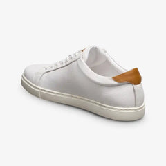 Courtside Lace-up Sneaker White Leather