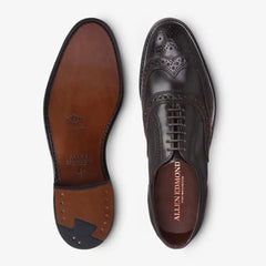 Cambridge Shell Cordovan Wingtip Dress Shoe Brown Cordovan Leather