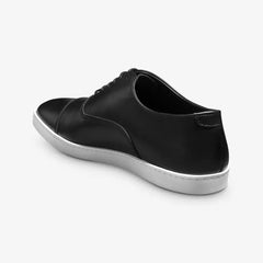 Park Avenue Cap-toe Oxford Dress Sneaker Black Leather