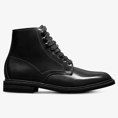 Higgins Mill Shell Cordovan Leather Boot Black Cordovan Leather