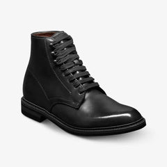 Higgins Mill Shell Cordovan Leather Boot Black Cordovan Leather