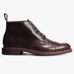 Patton Weather-ready Cap-toe Boot with Dainite Rubber Sole Brown Chromexcel Leather