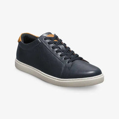 Courtside Lace-up Sneaker Navy Leather
