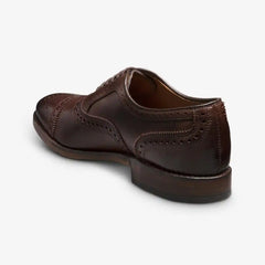 Strand Cap-toe Oxford Dress Shoe Mahogany Leather