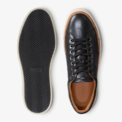 Porter City Derby Lace-up Sneaker Black Leather
