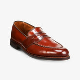 Randolph Shell Cordovan Penny Loafer Chili Cordovan Leather
