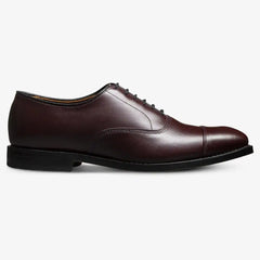 Park Avenue Cap-toe Oxford Dress Shoe Burgundy Leather