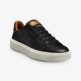 Oliver Slip-on Stretch-lace Sneaker Black Leather