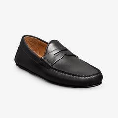 Super Sport Penny Loafer Black Leather