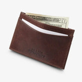 Slim Card Case Brown Leather