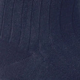 Merino Wool Dress Socks Navy