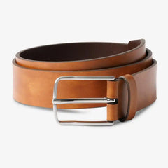Broadway Avenue Dress Casual Belt Walnut Leather