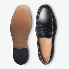 Newman Penny Loafer Black Leather