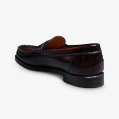 Newman Penny Loafer Antique Burgundy Leather