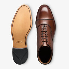 Park Avenue Cap-toe Oxford Dress Boot Chili Leather