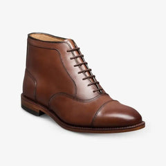 Park Avenue Cap-toe Oxford Dress Boot Chili Leather
