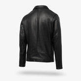 Schott® N.Y.C. X Allen Edmonds Leather Delivery Jacket Black
