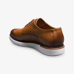Carson Lace-up Hybrid Derby Walnut Leather