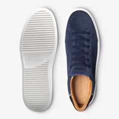 Oliver Slip-on Stretch-lace Sneaker Navy Suede