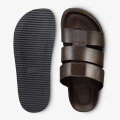 Davis Sandal Dark Brown Leather
