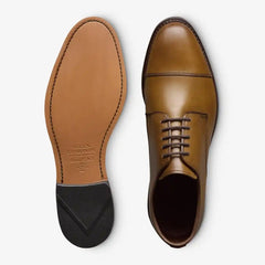 Park Avenue Cap-toe Derby Dress Shoe Walnut Leather