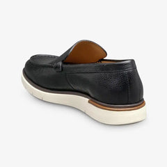Carson Venetian Hybrid Slip-on Black Leather