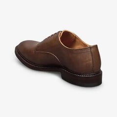 Trevor Plain-toe Derby Shoe Brown Leather