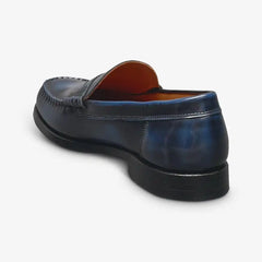 Newman Penny Loafer Antique Navy Leather