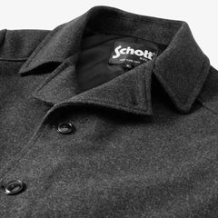 Schott® N.Y.C. Wool Town Coat Charcoal