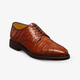 Maxwell Reserve Plain-toe Derby Dress Shoe Chili Genuine Crocodile