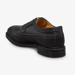 Mason Reserve Wingtip Derby Dress Shoe Black Leather