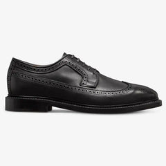 Mason Reserve Wingtip Derby Dress Shoe Black Leather