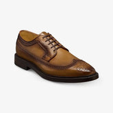 Mason Reserve Wingtip Derby Dress Shoe Walnut Leather