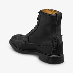 Maddox Reserve Wingtip Dress Boot Black Leather